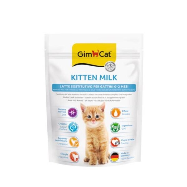 GimCat რძის ფხვნილი კნუტებისთვის 200 გრ / GimCat milk for kitten 200gr