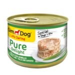 GimDog ქათმის და ცხვრის ხორცი ჟელეში 150გრ / GimDog Pure Delight Jelly chicken with lamb 150gr
