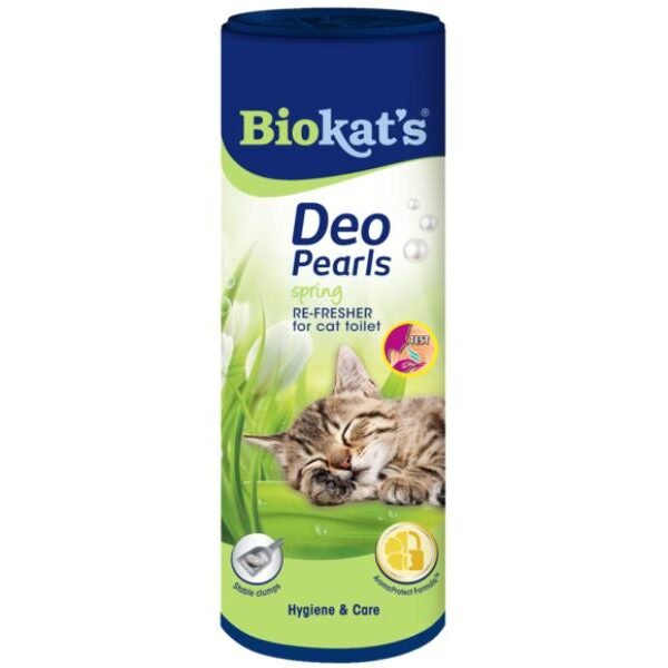 BioCats კატის ტუალეტის ფხვნილი გაზაფხულის სურნელით 700გრ / BioCats Deo pearls spring 700gr