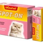 ბიოწვეთები ანტიპარაზიტული  Amstel Spot-on  კატა/კნუტი 1მლ