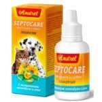 ამსტრელ სეპტოქეარი ყურის ლოსიონი კატებისა და ძაღლებისთვის 30 მლ