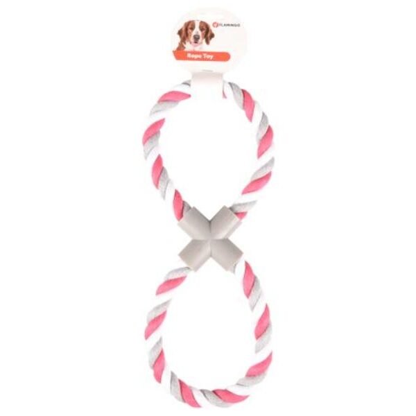ძაღლის სათამაშო თოკი  8-ფორმის / Dog Toy rope & 8-shape