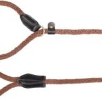 ძაღლის საბელი მუქი ყავისფერი 165 სმ 12მმ / Pull-Stop Leash Ranger Dark Brown 165cm 12mm