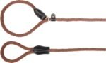 ძაღლის საბელი მუქი ყავისფერი 165 სმ 12მმ / Pull-Stop Leash Ranger Dark Brown 165cm 12mm