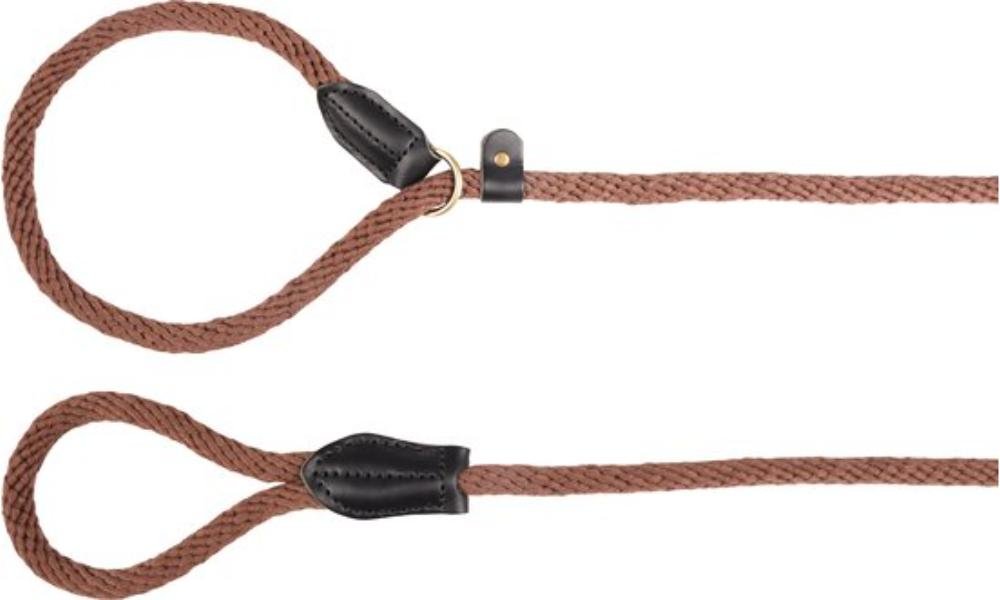 ძაღლის საბელი მუქი ყავისფერი 165 სმ 12მმ / Pull-Stop Leash Ranger Dark Brown 165cm 12mm - ZooLife.ge