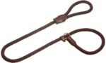ძაღლის საბელი მუქი ყავისფერი 165 სმ 12მმ / Pull-Stop Leash Ranger Dark Brown 165cm 12mm - Image 2