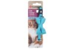 კატის საყელო ბაფთით - ცისფერი 20-35სმ 10მმ / Cat Collar with bow tie Lomi Light blue 20-35cm 10mm