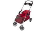 ეტლი ძაღლებისთვის - წითელი 45x76x90,5სმ / Buggy Damio Red 45x76x90,5cm - Image 3