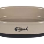 საკვებისა და სასმელის კერამიკის თასი 550მლ / Feeding and drinking bowl 500ml