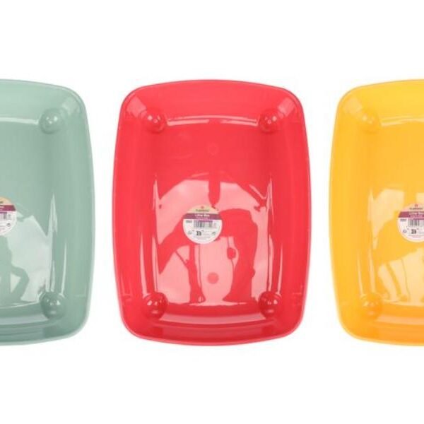 კატის ტუალეტი სხვადასხვა ფერის 28x37x6,5სმ / Cat Litter tray Palma Exoti mutiple colours 28x37x6,5cm