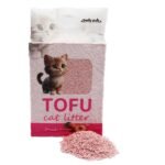 ტოფუ კატის ქვიშა ატმის არომატით 6ლ (2,530კგ) / Tofu Cat Litter Green Peach 6L (2.530kg)