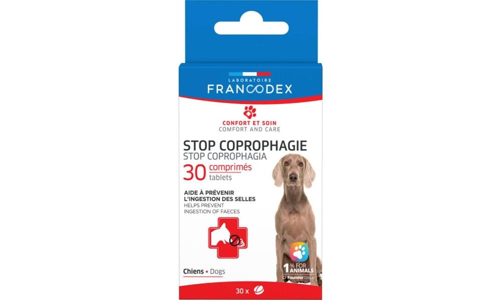 კოპროფაგიის შეჩერება 30აბი / Stop coprophagia dog 30tablet - ZooLife.ge