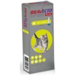 ბრავექტო პლუსი წვეთები კატებისთვის  >1,2-2,8კგ/Bravecto Plus Cat 1,2-2,8kg (1*112.5mg)