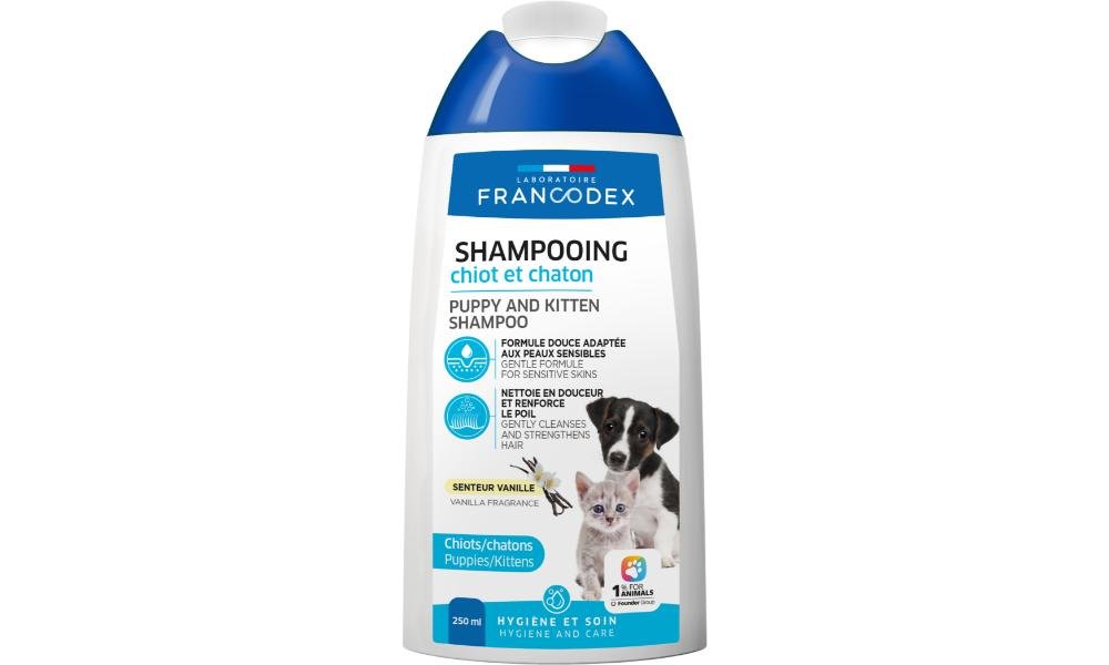 შამპუნი ლეკვებისა და კნუტებისთვის 250 მლ / Puppy and Kitten Shampoo 250ml - ZooLife.ge