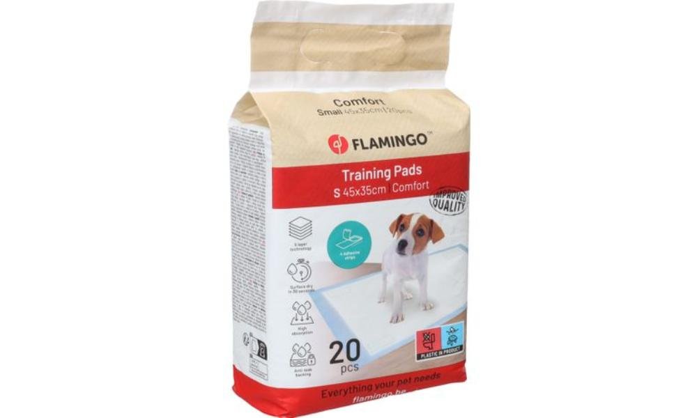 საწვრთნელი საფენი S 45x35სმ 20ც / Training pad Comfort Pady White S  45x35cm 20pcs - ZooLife.ge