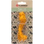 ლეკვის სათამაშო რეზინის ძვალი 12x4,1x3სმ / Toy Puppy Banty Bone Ochre 12x4,1x3cm