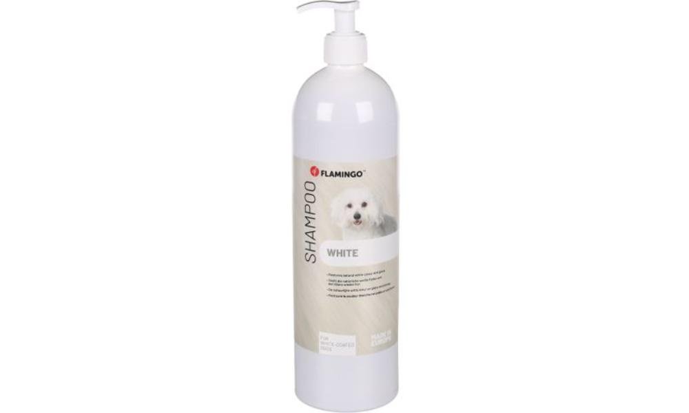 შამპუნი თეთრი ბეწვისთვის 1000მლ / Shampoo for a white coat 1000ml - ZooLife.ge