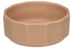 საკვებისა და სასმელის კერამიკის თასი - ვარდისფერი 12x4,5სმ 300მლ /  Feeding and drinking bowl Valerio Round Pink 12x4,5cm 300ml