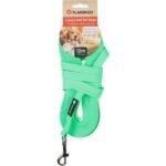 ძაღლის საწვრთნელი-სავარჯიშო საბელი მწვანე 17მმ*10მ / Dog Training and tracking leash Caspar Mint green 17mm*10m