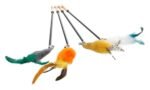 კატის სათამაშო ჯოხზე 142სმ / Toy Nouk Dangler Multiple colours 142cm