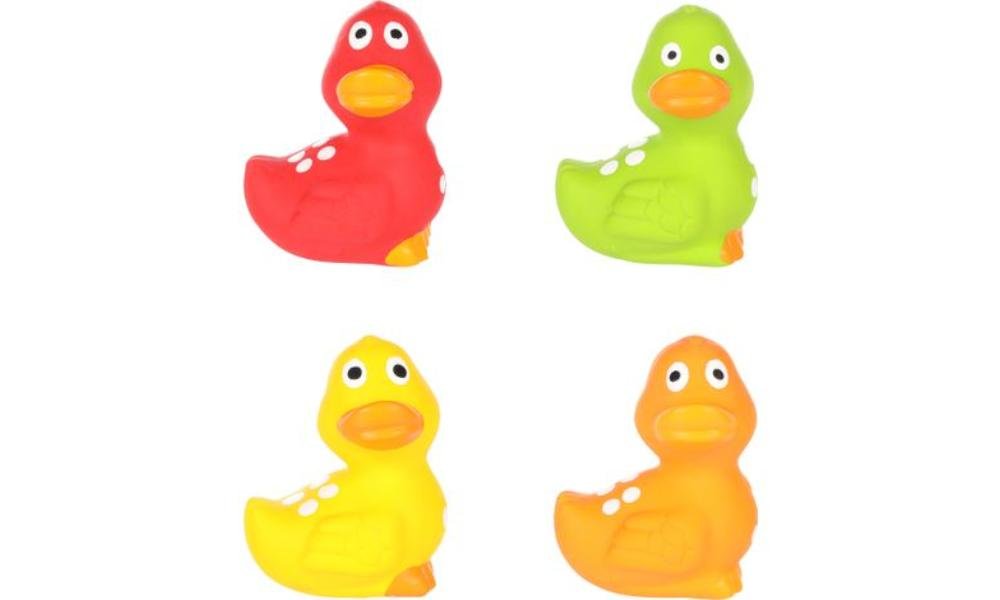 ძაღლის სათამაშო ლელკა იხვი 7x6x8,5სმ / DT Toy Lelka Duck Multiple colours 7x6x8,5CM - ZooLife.ge