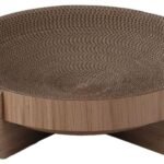 მუყაოს საფხაჭნი კატებისტვის 38x38x9,5სმ / Scratching cardboard Lico Round Brown 38x38x9,5cm