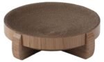 მუყაოს საფხაჭნი კატებისტვის 38x38x9,5სმ / Scratching cardboard Lico Round Brown 38x38x9,5cm