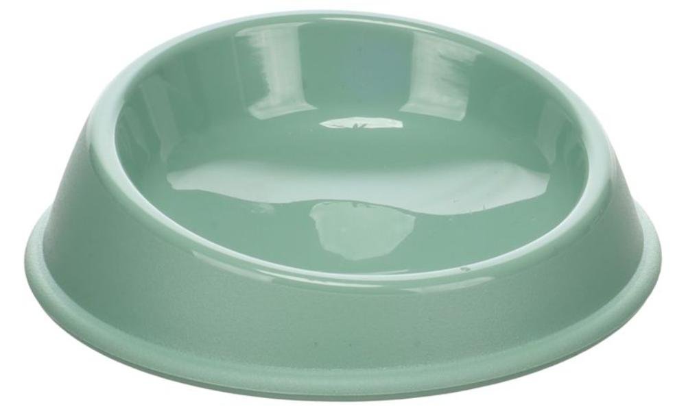 საკვების და სასმელის თასი მწვანე 250მლ / Feeding and drinking bowl Pandor Round Green 250ml - ZooLife.ge
