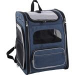 ცხოველის გადასაყვანი ზურგჩანთა - ლურჯი 31x33x43სმ / Backpack Manfred Blue 31x33x43cm