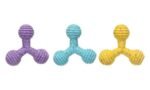 ძაღლის სათამაშო ლატექსის ფიგურა S 11x4x11სმ / Dog Toy Freckles Tripod Multiple colours S 11x4x11cm - Image 2