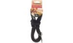 Dog Training and tracking leash Caspar Black 5m 13mm
