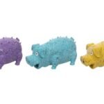 ძაღლის სათამაშო ლატექსის ღორი S 6,8x15x7სმ / Dog toy Freckles Pig Toy in Various Colors S 6,8x15x7cm