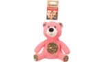 სათამაშო მაქმანებიანი დათვი ვარდისფერი 19x13x20,5სმ / Toy Lacy Bear Pink 19x13x20,5cm
