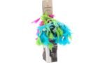 კატის სათამაშო ბუმბულები ჯოხზე 47სმ / Cat Toy Glitso Dangler Multiple colours 47cm - Image 2