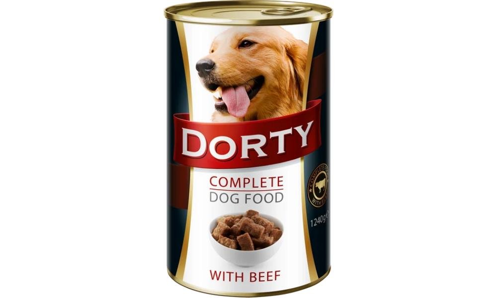 კონსერვი ძაღლებისთვის საქონლის ხორცით 1240გრ - ZooLife.ge