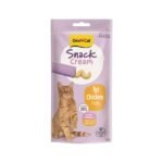 GimCat-ის სნექი - ქათმის კრემი 15გრ / Gimcat Snack Cream Chicken 15gr