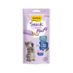 GimCat-ის სნექი კრემი - თინუსი ყაბაყით 15გრ / Gimcat Snack cream plus Tuna with zucchini 15gr