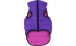 ორმხრივი ქურთუკი ძაღლებისთვის AiryVest  ვარდისფერ-იისფერი XS25 / Dog jacket AiryVest reversible, pink-purple size XS 25 - Image 3