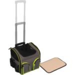 ცხოველის გადასაყვანი ჩანთა ბორბლით და სახელურით 37.5X33X39სმ / Trolley Maggy Grey 37,5x33x39სმ