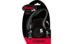 Flexi – ძაღლის სატარებელი რულეტკა შავი S 5მ 15კგ / Flexi Retractable leash Classic Tape Black S 5m 15kg - Image 2