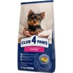 კლუბი 4 თათი მშრალი საკვები მინი და პატარა ჯიშის ლეკვებისათვის 14კგ