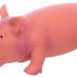 ძაღლის სათამაშო ღორი იასამნისფერი 22სმ / Dog Toy Wolva Pig Purple 22cm