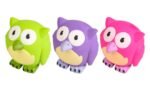 ძაღლის სათამაშო ლატექსის ბუ  L 10სმ /  Dog Toy Warner Owl Multiple colours L 10cm