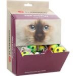 კატის სათამაშო ბურთები 4სმ / Cat toy Wolfram Football  Various Colors 4cm