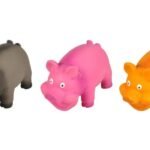 ძაღლის სათამაშო ვენსლი გოჭი 16სმ / Dog Toy Wensley Pig Multiple colours 16cm