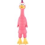 ძაღლის სათამაშო კაპა იხვი ვარდისფერი 36სმ / Dog Toy Kappa Duck Pink 36cm