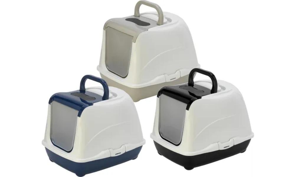 5400585101096 (1) კატის ტუალეტი Loki Classic სამი ფერი M / Cat toilet Loki Classic multiple colours M - Image 1