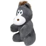ძაღლის სათამაშო ჰენი ვირი მუქი ნაცრისფერი L 40სმ / Dog Toy Henny Donkey Dark grey L 40cm