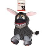 ძაღლის სათამაშო მონკა ვირი ნაცრისფერი 31სმ / Dog Toy Monka Donkey Grey 31cm