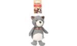 ძაღლის სათამაშო ბრიტა ენოტი ნაცრისფერი 22,5სმ / DogToy Britta Racoon Grey 22,5cm